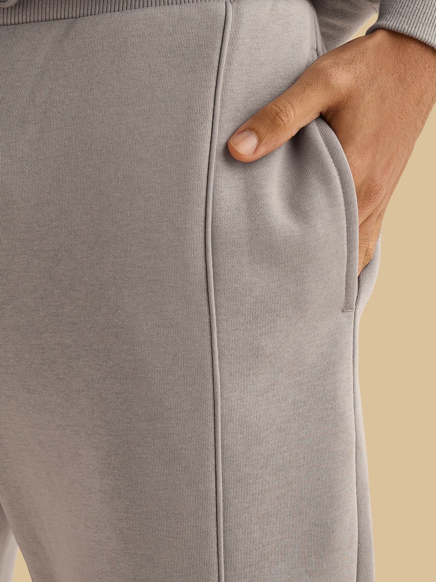 Relaxed Fit Track Pants with Piping