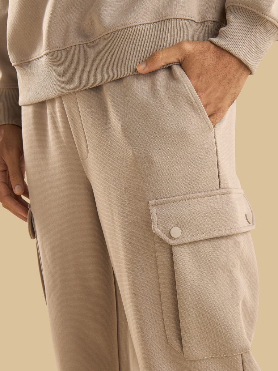 Relaxed Fit Cargo Joggers