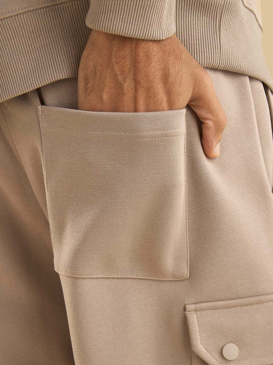 Relaxed Fit Cargo Joggers