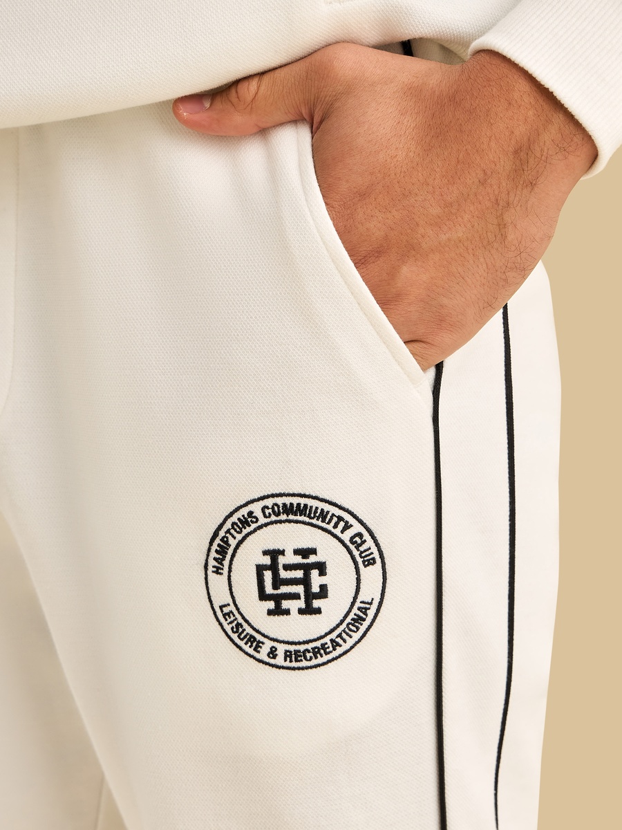 Piping Panel Track Pants