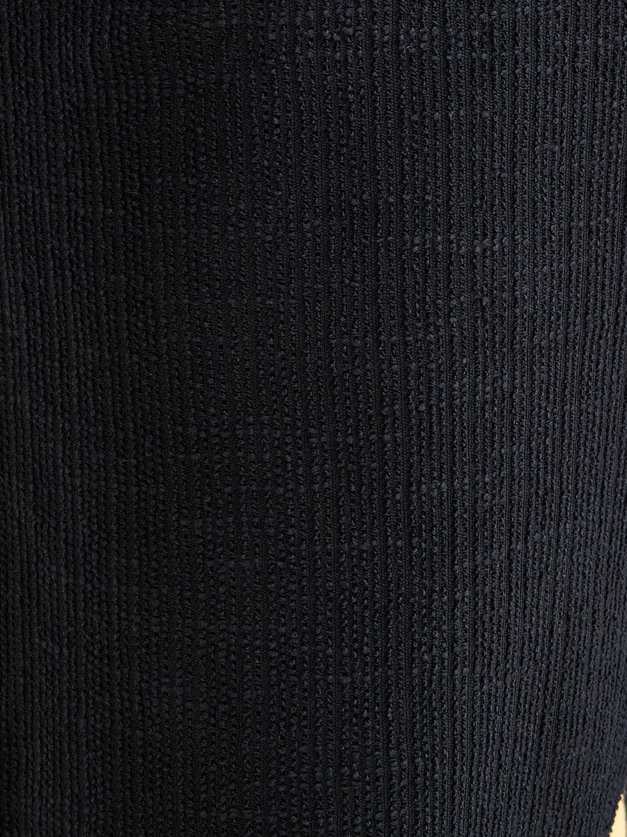 Textured Pants with Drawstring Closure