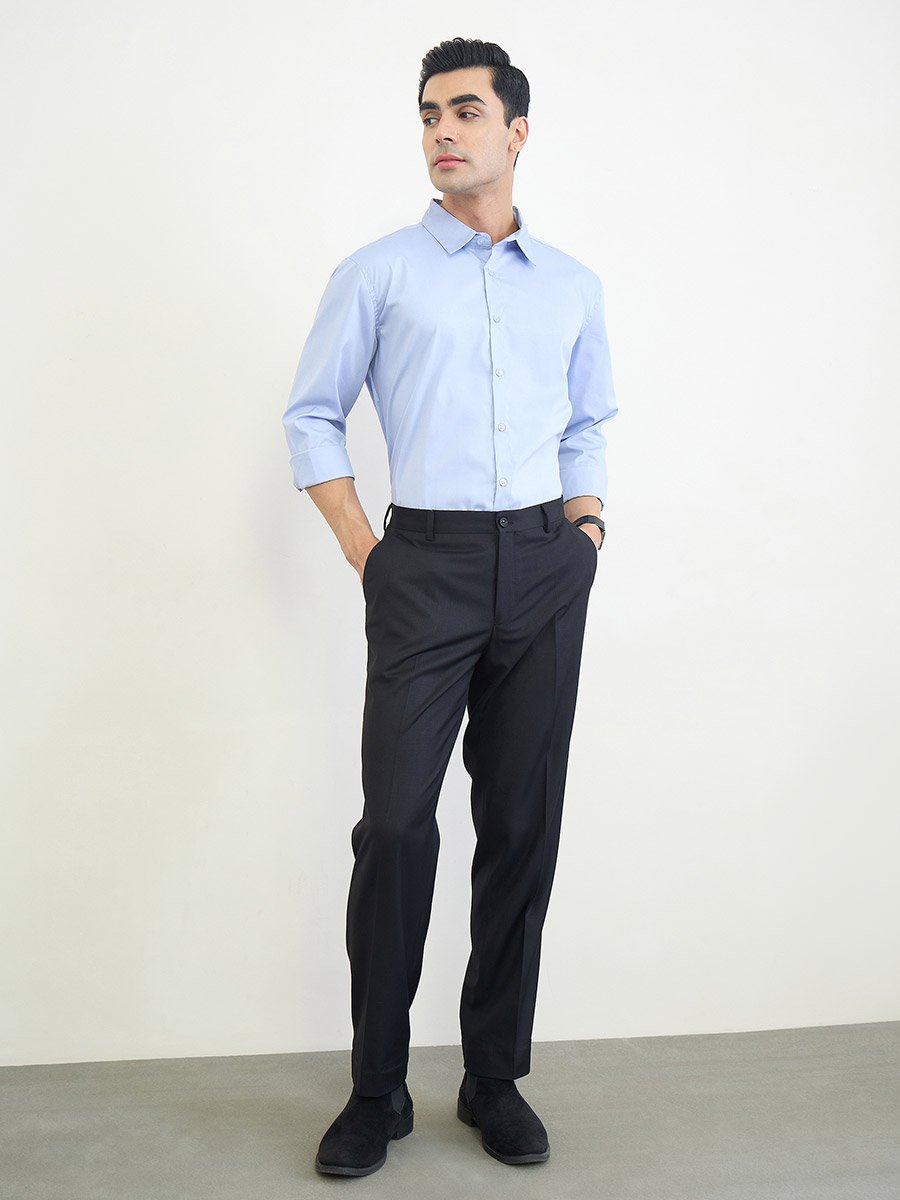 Men Regular Fit Solid Shirt