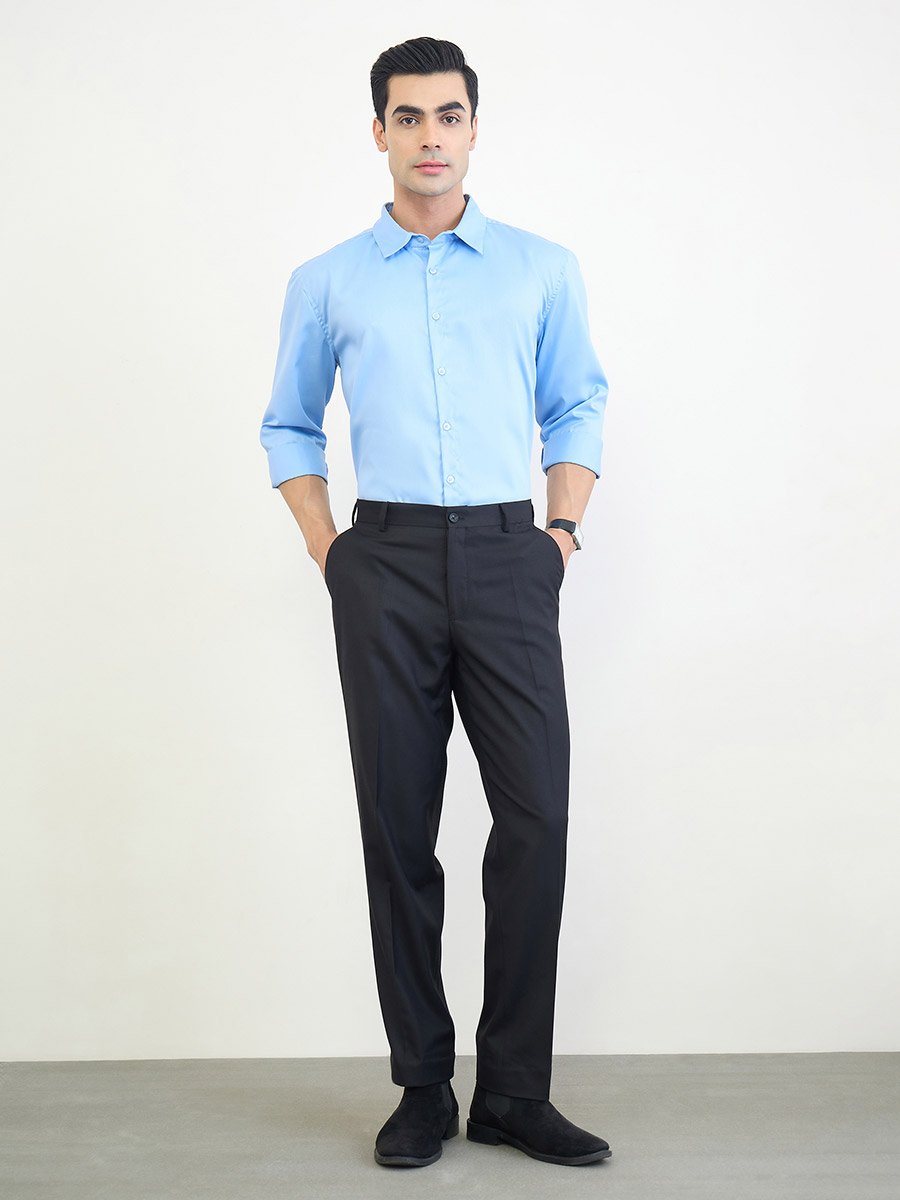 Men Regular Fit Solid Shirt