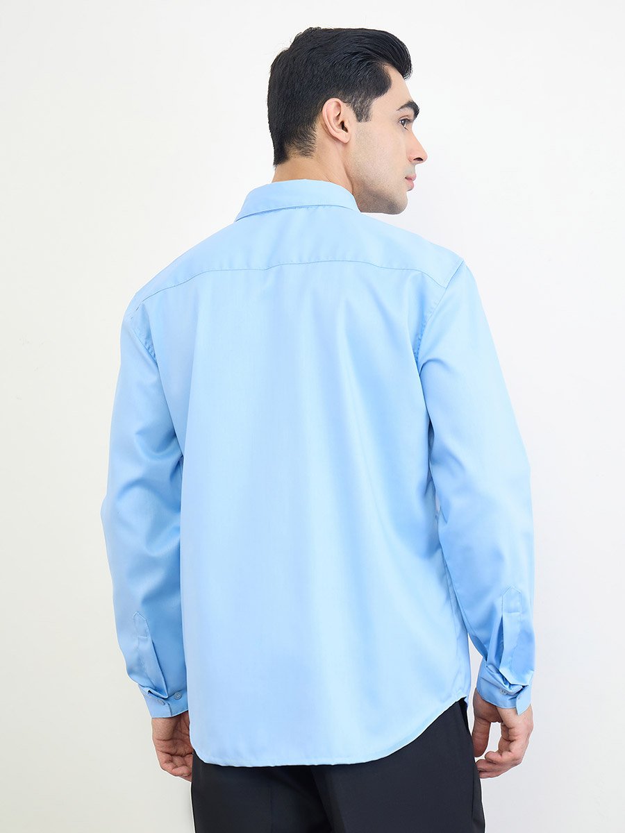 Men Regular Fit Solid Shirt