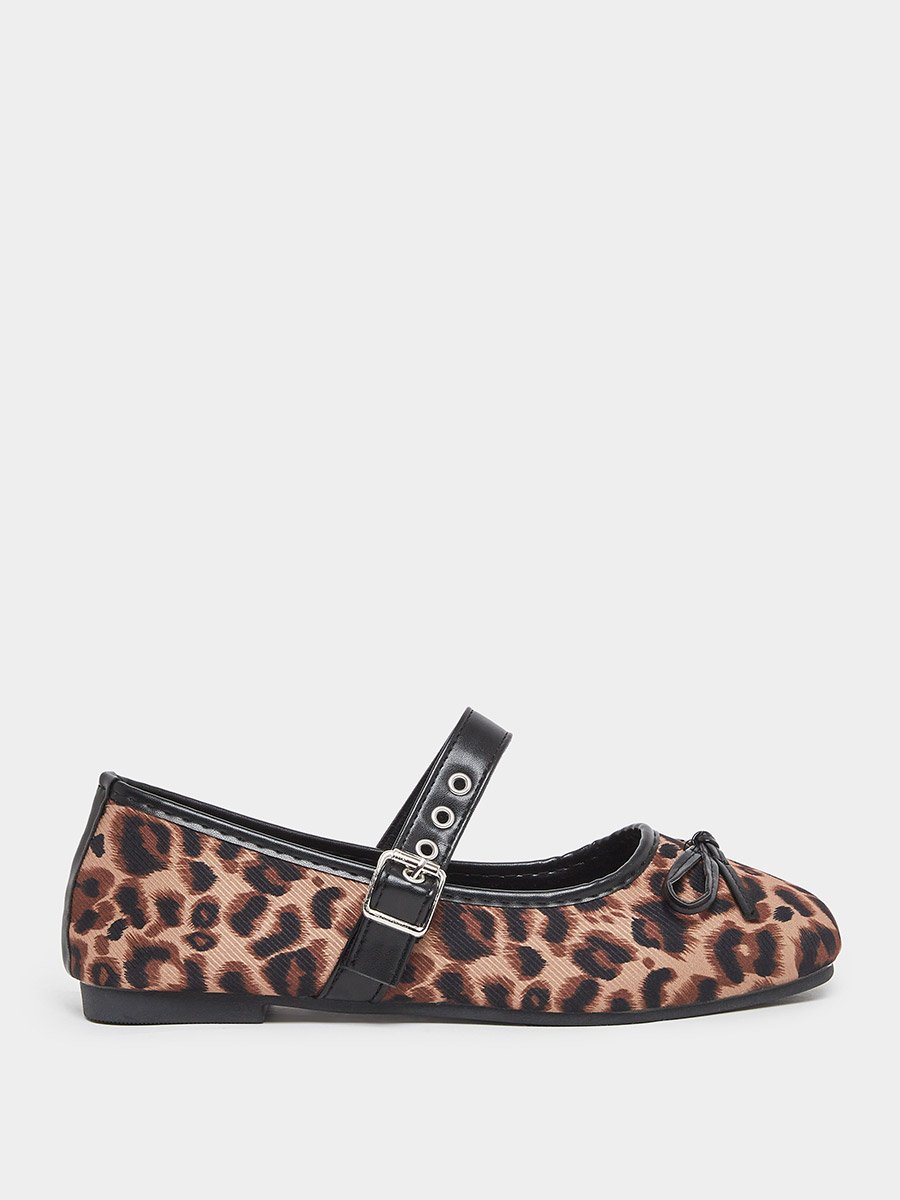 Leopard Print Ballerinas