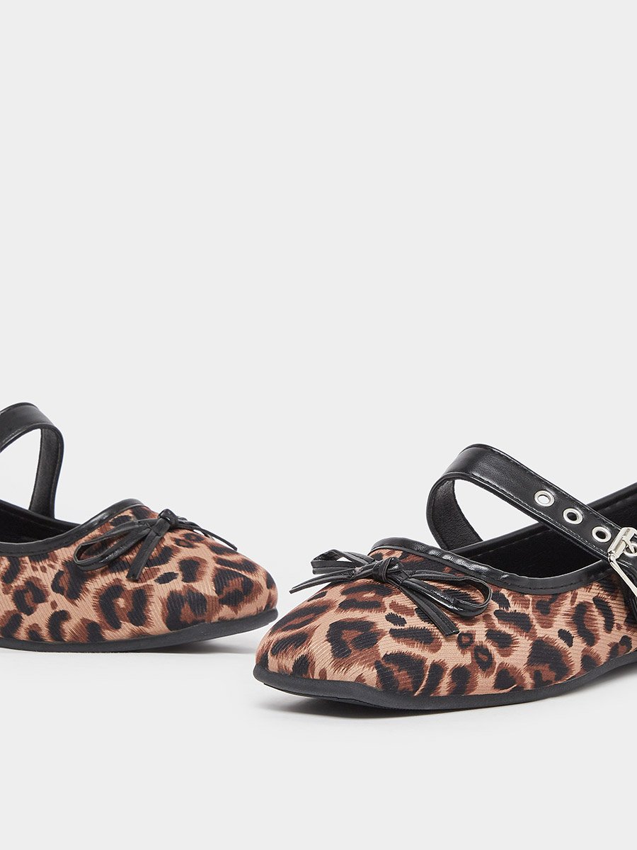 Leopard Print Ballerinas