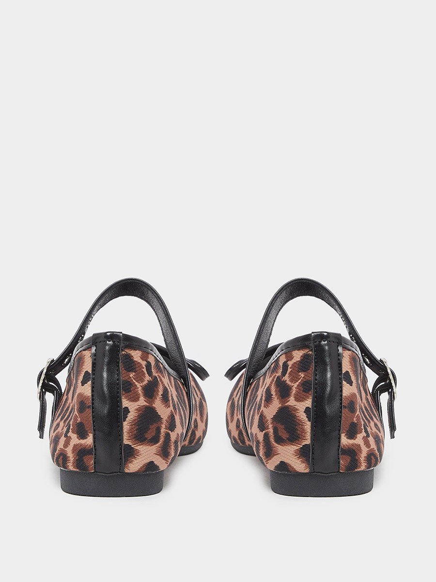 Leopard Print Ballerinas