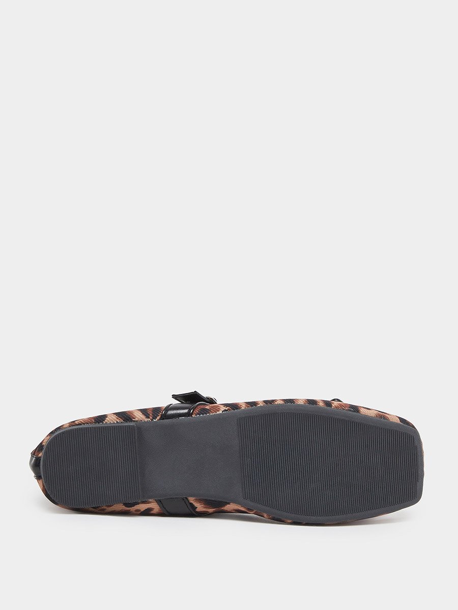 Leopard Print Ballerinas