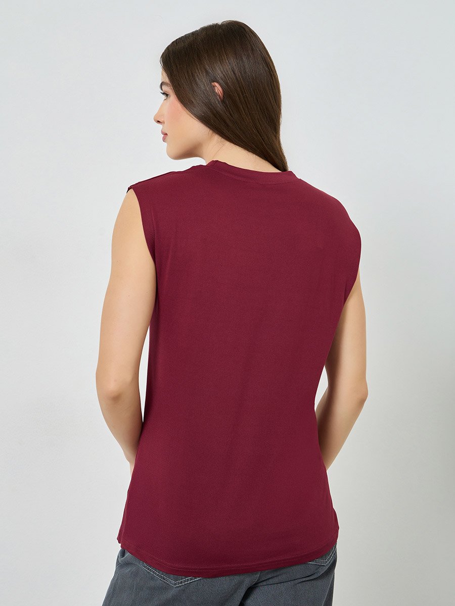 Pack of 2 - Sleeveless Basic T-Shirt