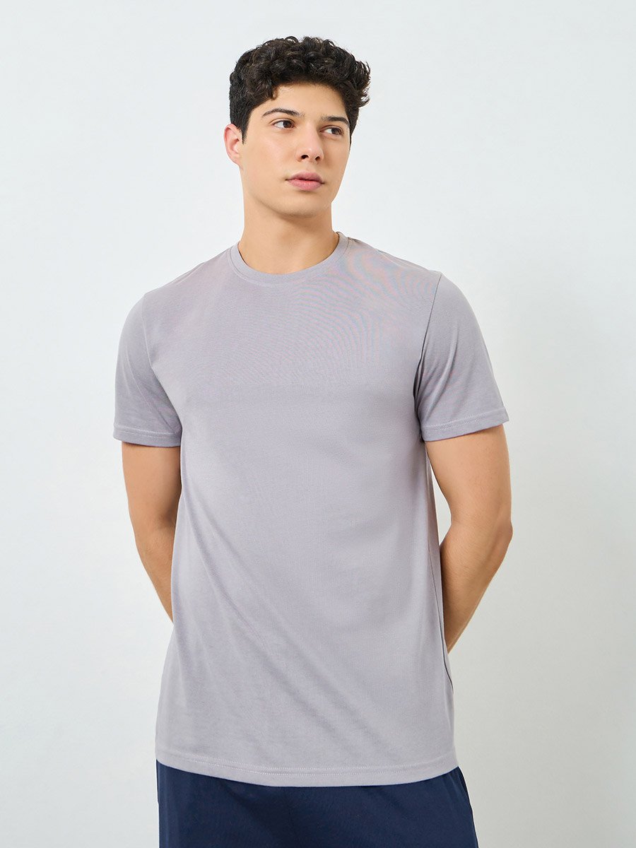 Men Back Printed T-Shirt and Pyjama Set
