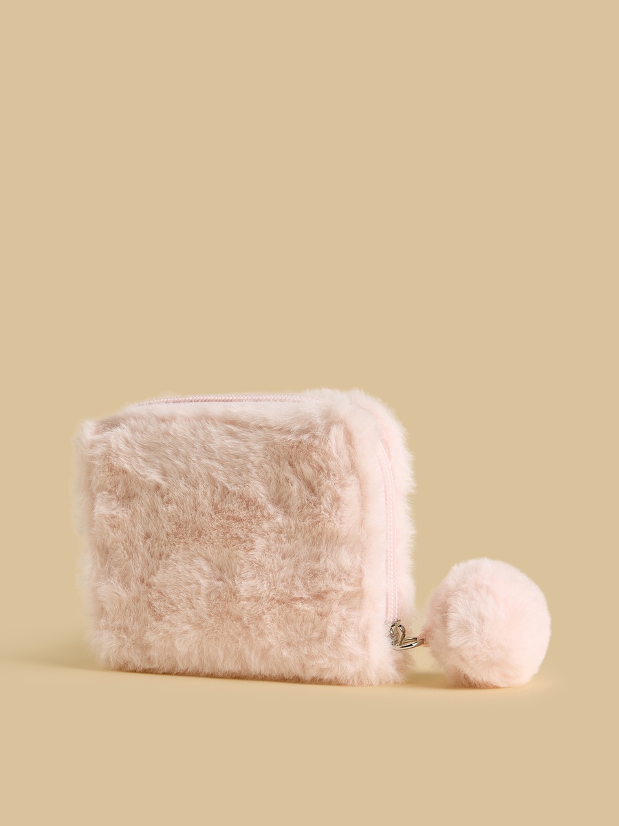 Hello Kitty Wallet with Pom-Pom Detail