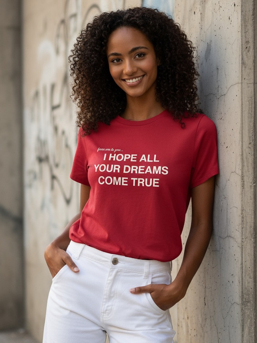 Slogan Print T-Shirt