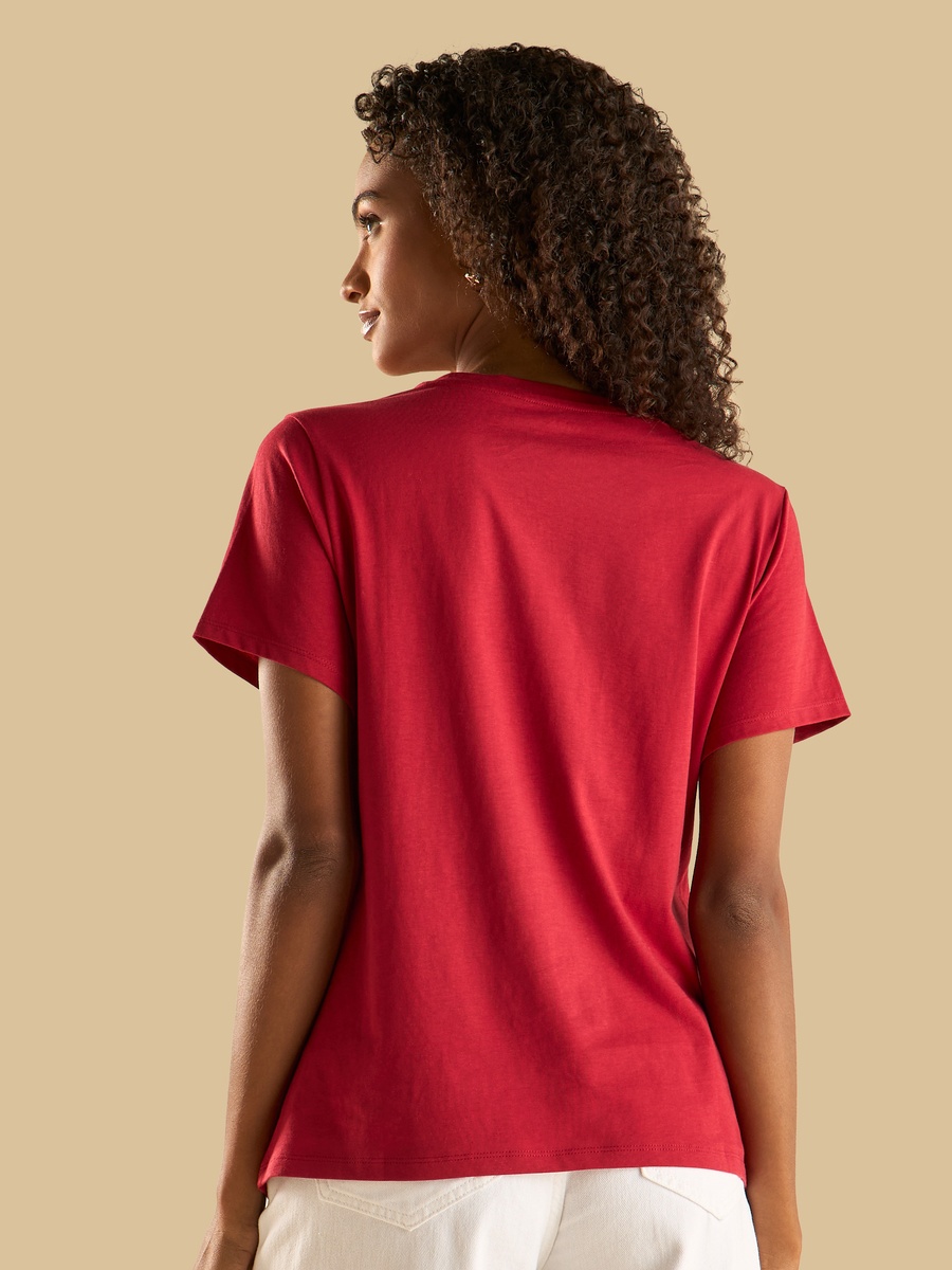 Slogan Print T-Shirt