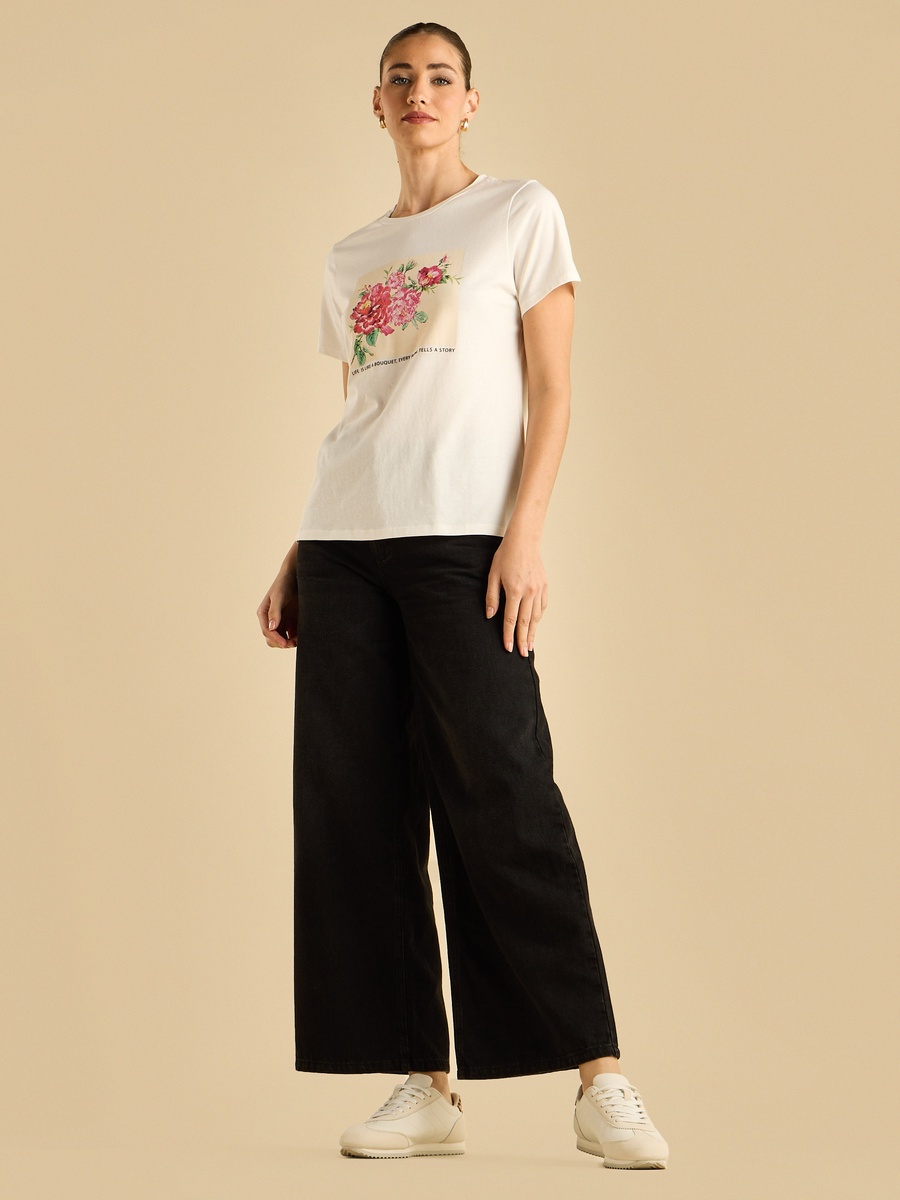 Floral Print T-Shirt