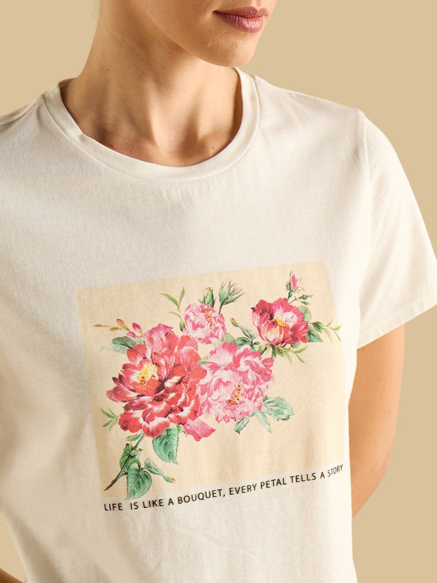 Floral Print T-Shirt