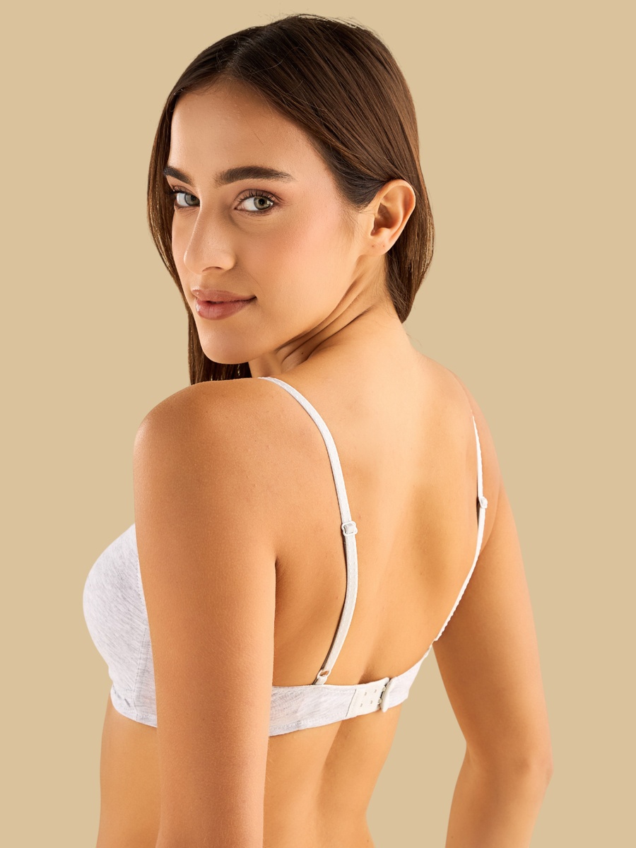 Pack of 2 - Padded Non-Wired A-frame Bra