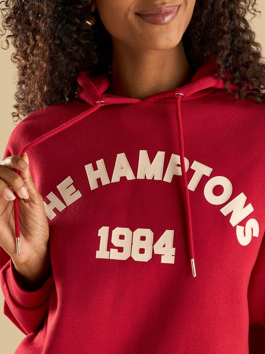 The Hamptons Print Hooded Sweatshirt