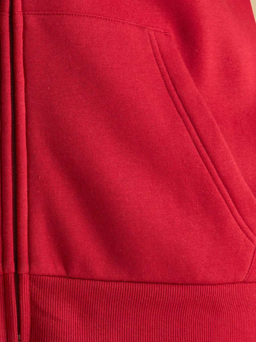 Wellness Studio Print Zip Through Hoodie