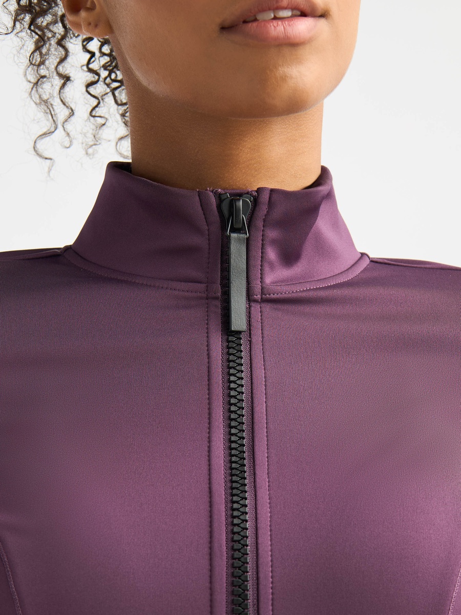 Panelled High Neck Jacket