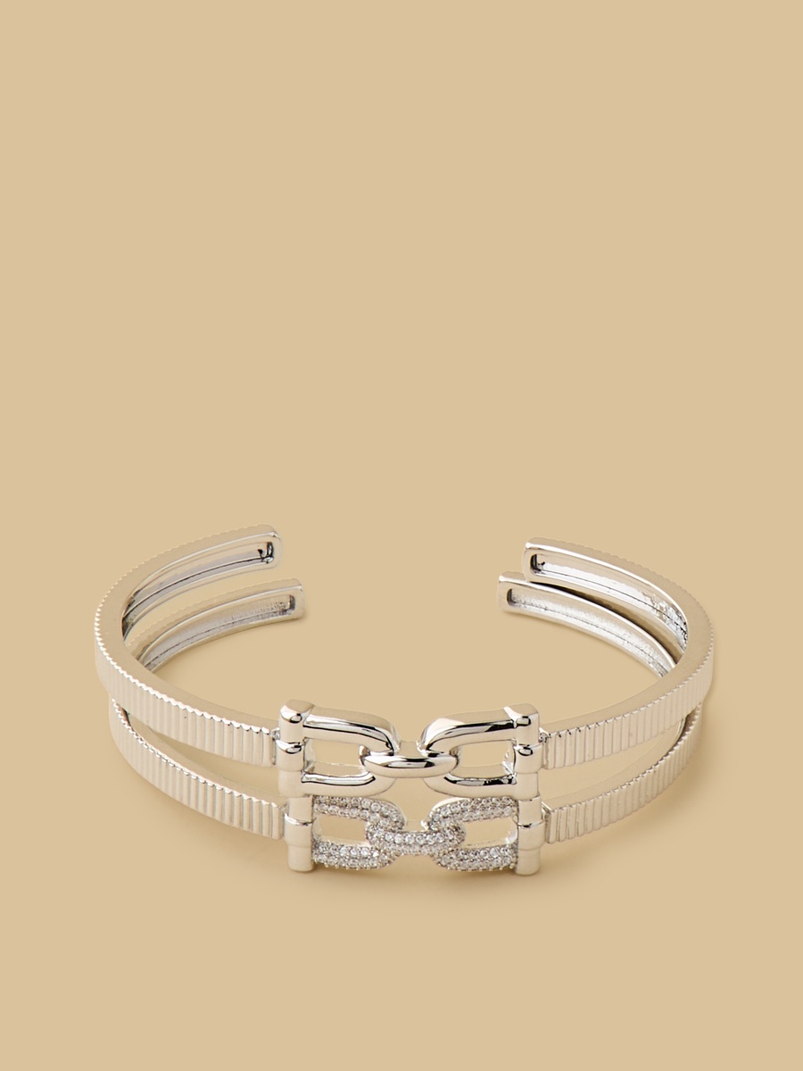 Pack of 2 - Metallic Cuff Bracelet