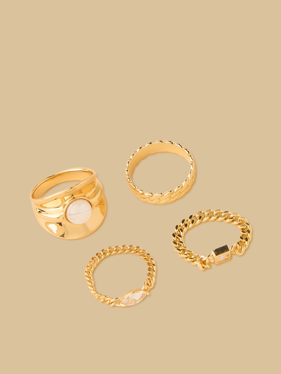 Pack of 4 - Assorted Ring