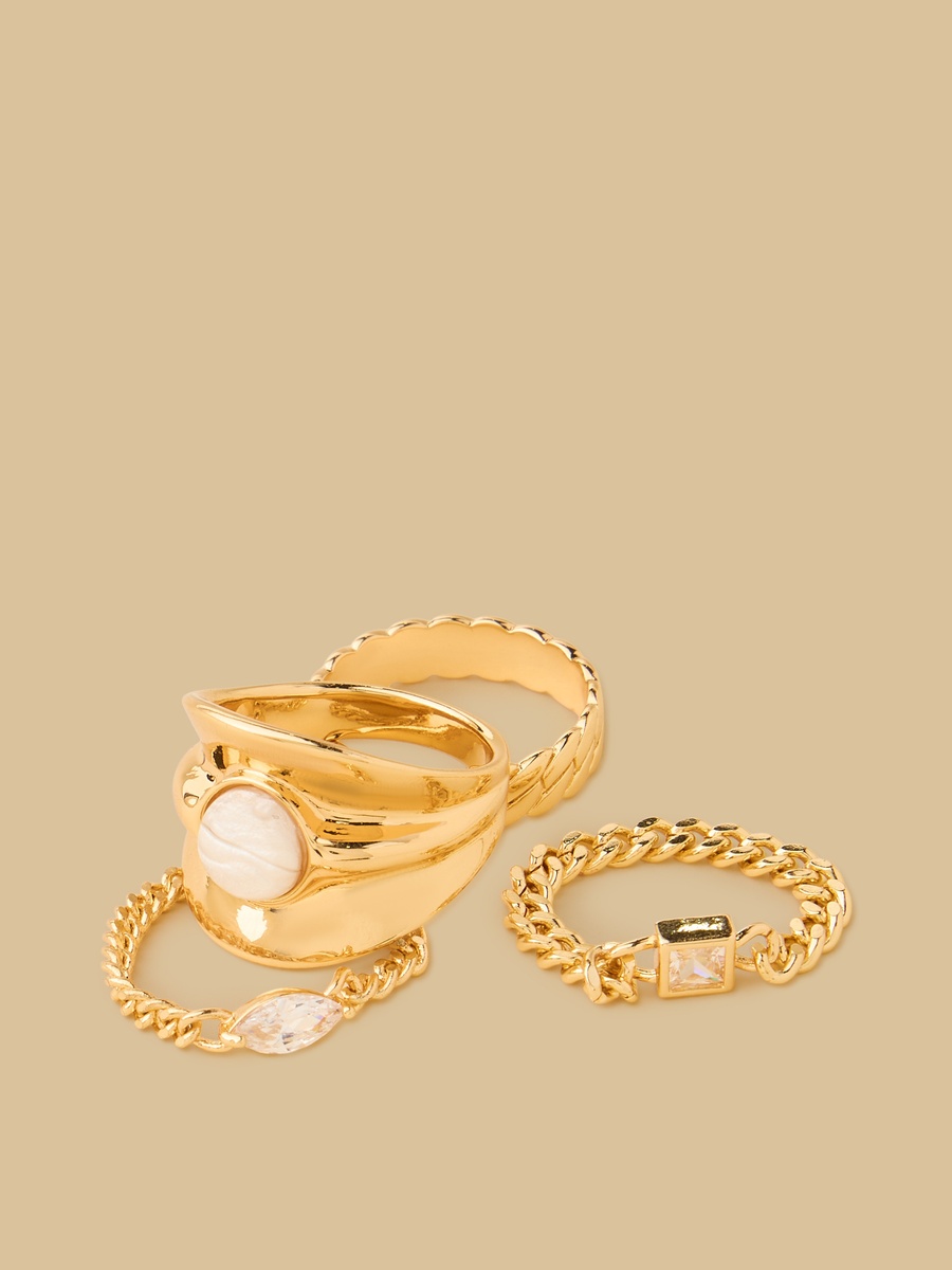 Pack of 4 - Assorted Ring