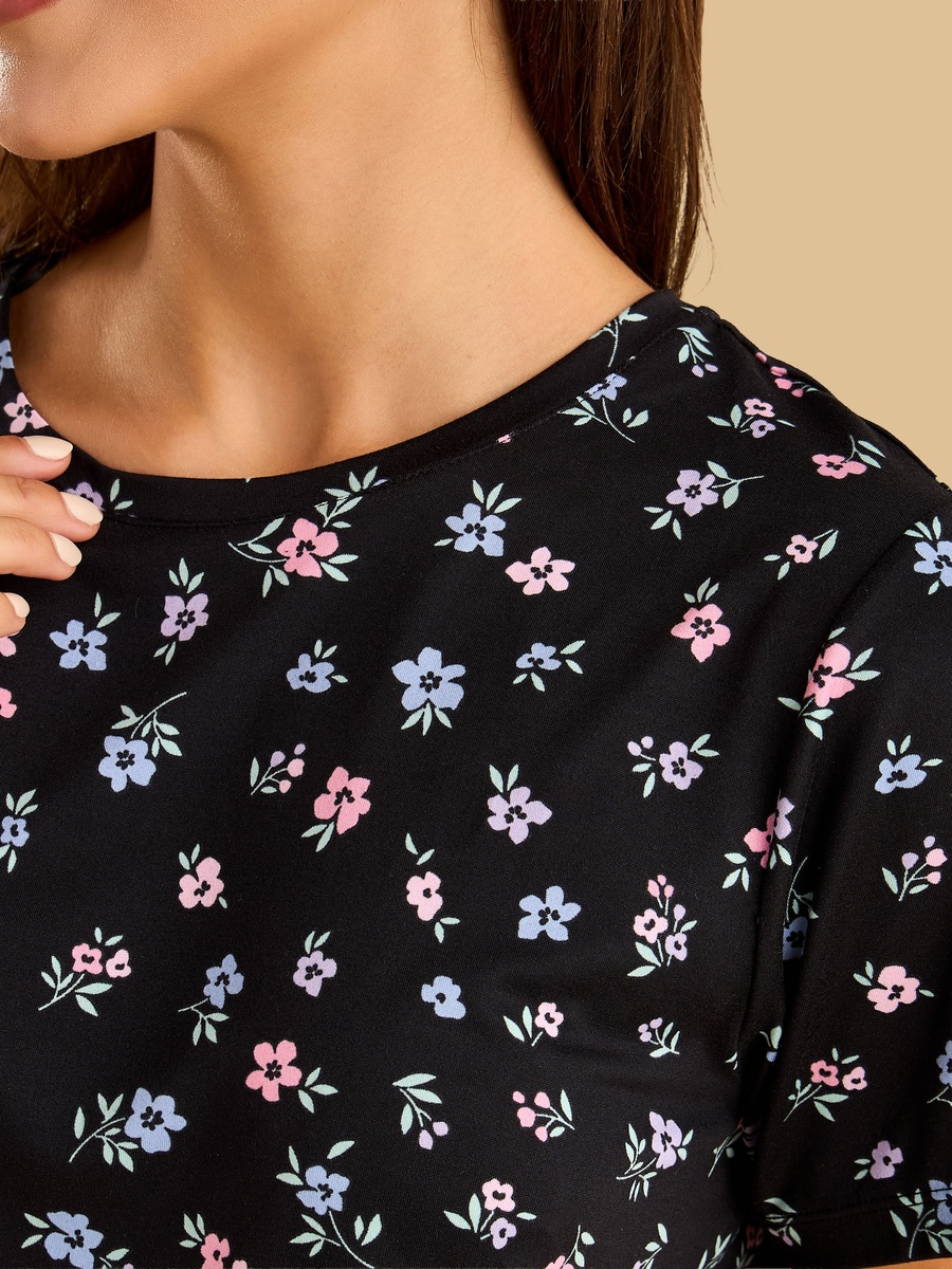 Floral Print Pyjama Set