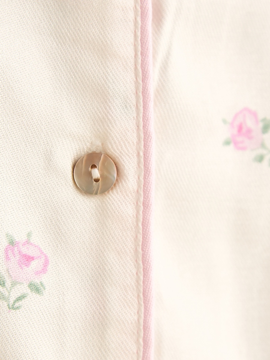 Floral Print Viscose Pyjama Set