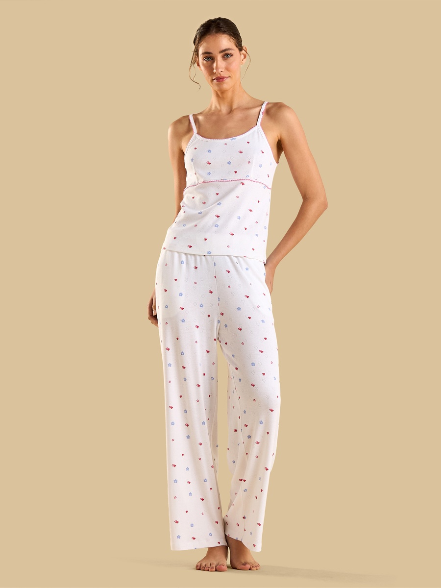 Printed Cotton Pyjama Set