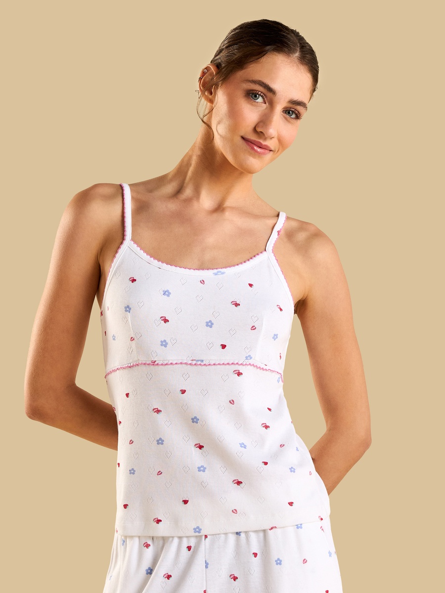 Printed Cotton Pyjama Set