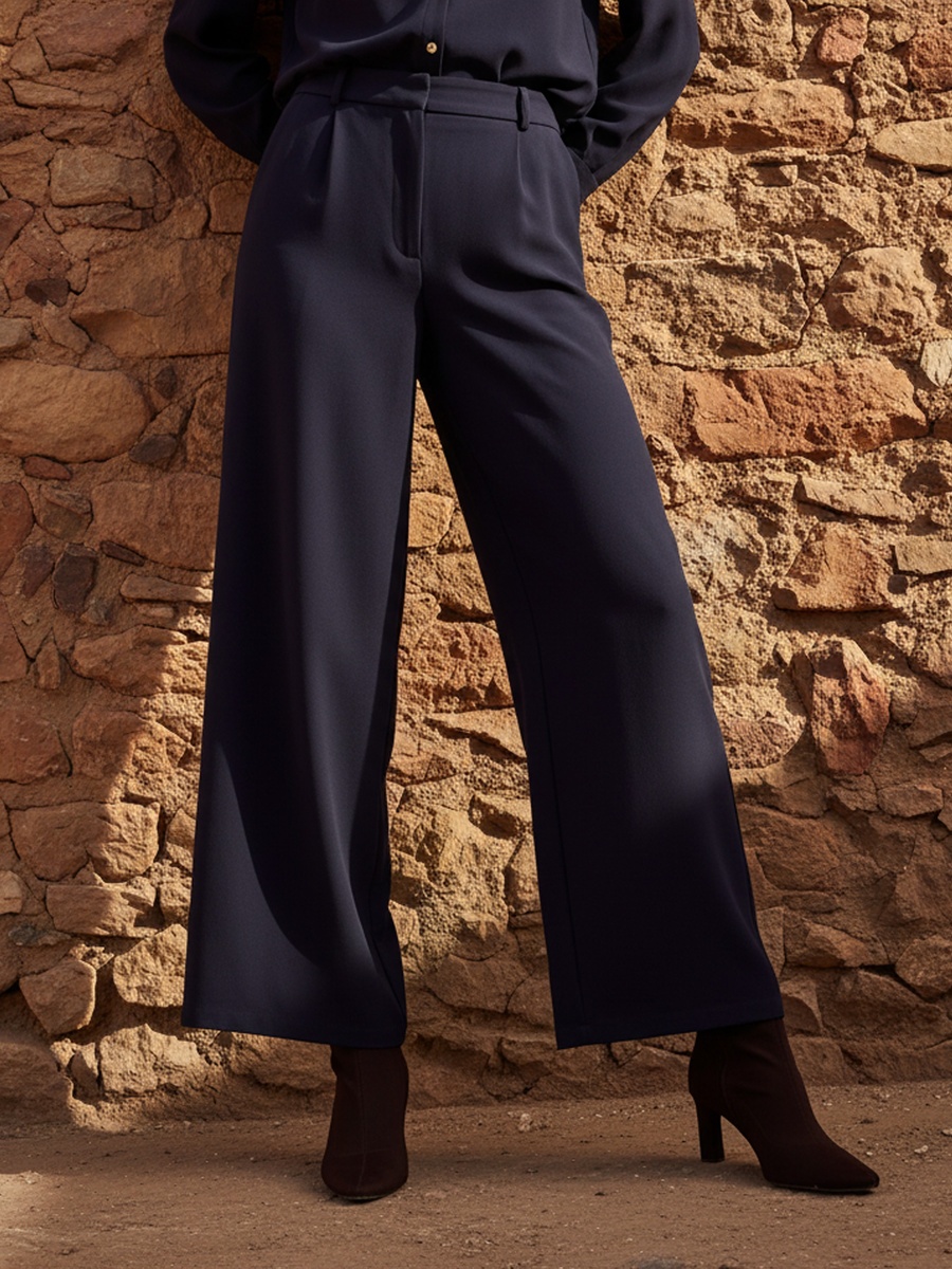 Wide Leg Utility Pants