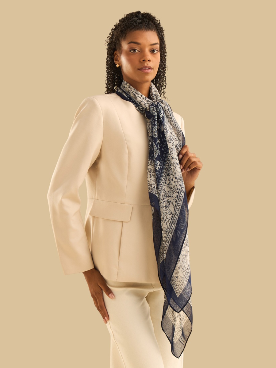 Paisley Print Scarf
