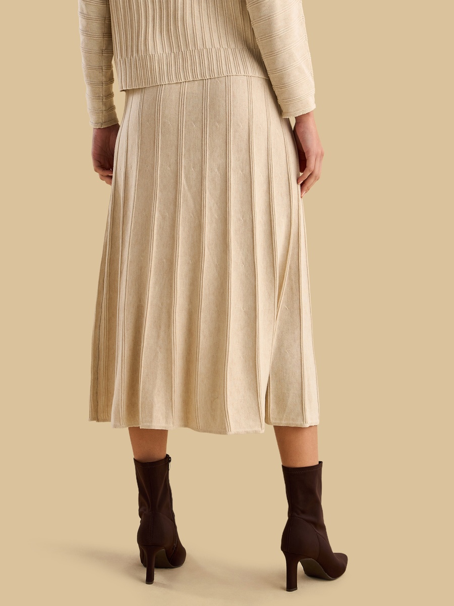 Jacquard Textured Skirt