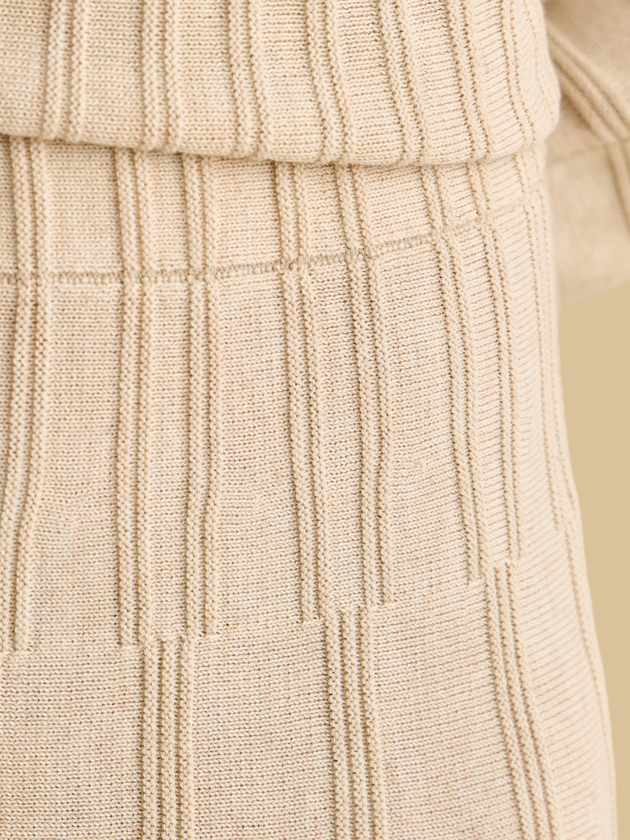 Jacquard Textured Skirt