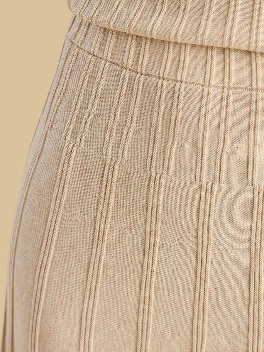 Jacquard Textured Skirt