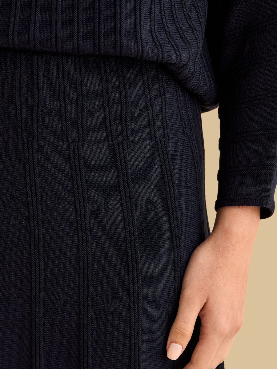 Jacquard Textured Skirt