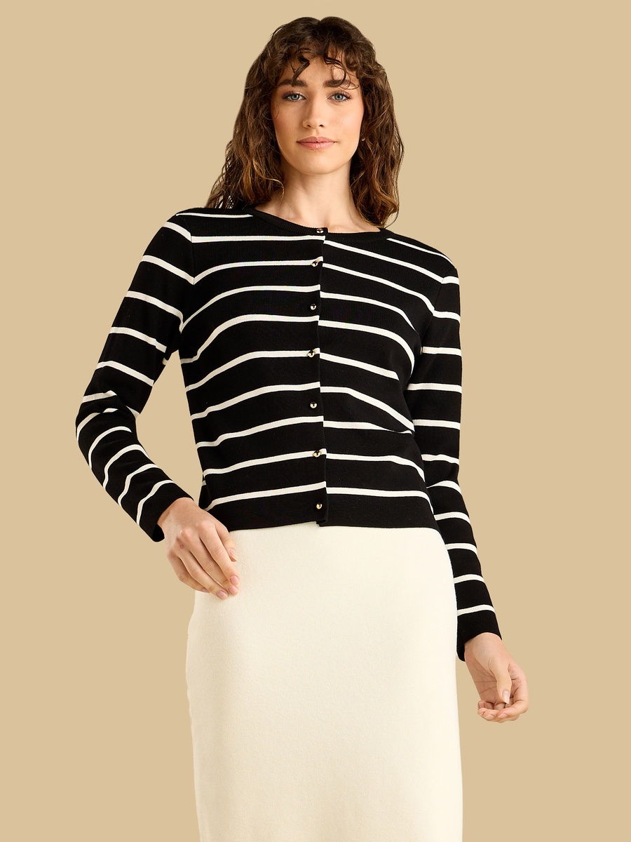 Striped Cardigan