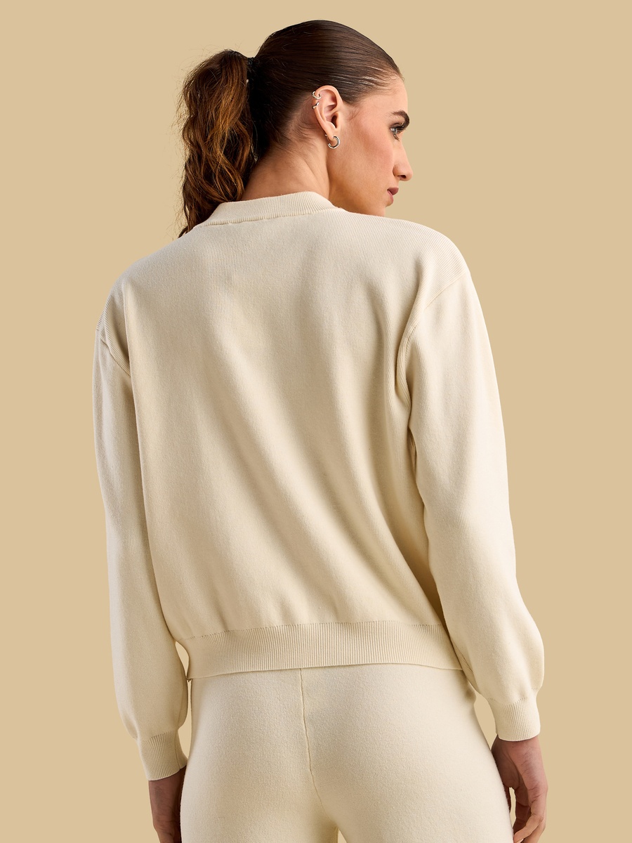 Button Detail Cardigan with Pockets