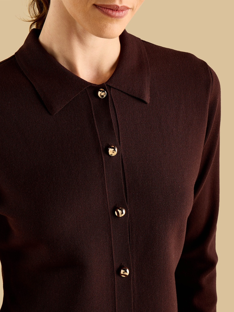 Button Accent Cardigan