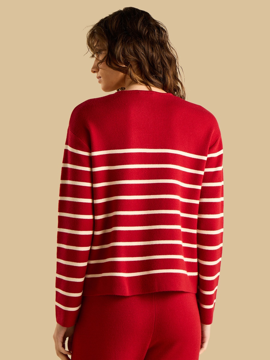 Striped Cardigan