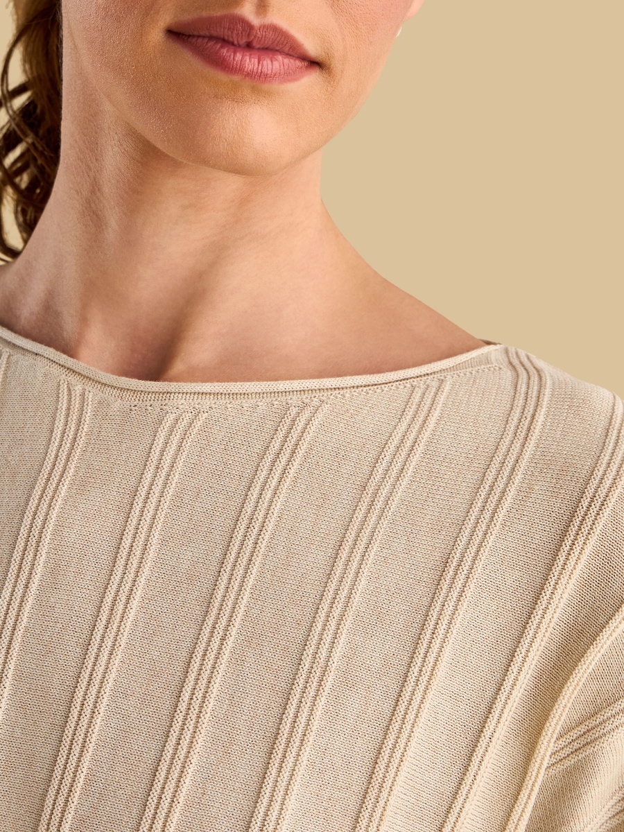 Jacquard Textured Sweater