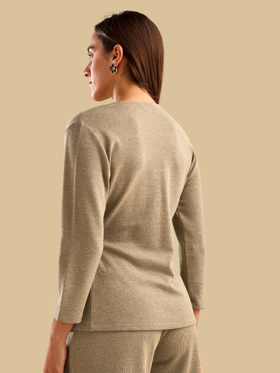 Wrap Top with Side Trim
