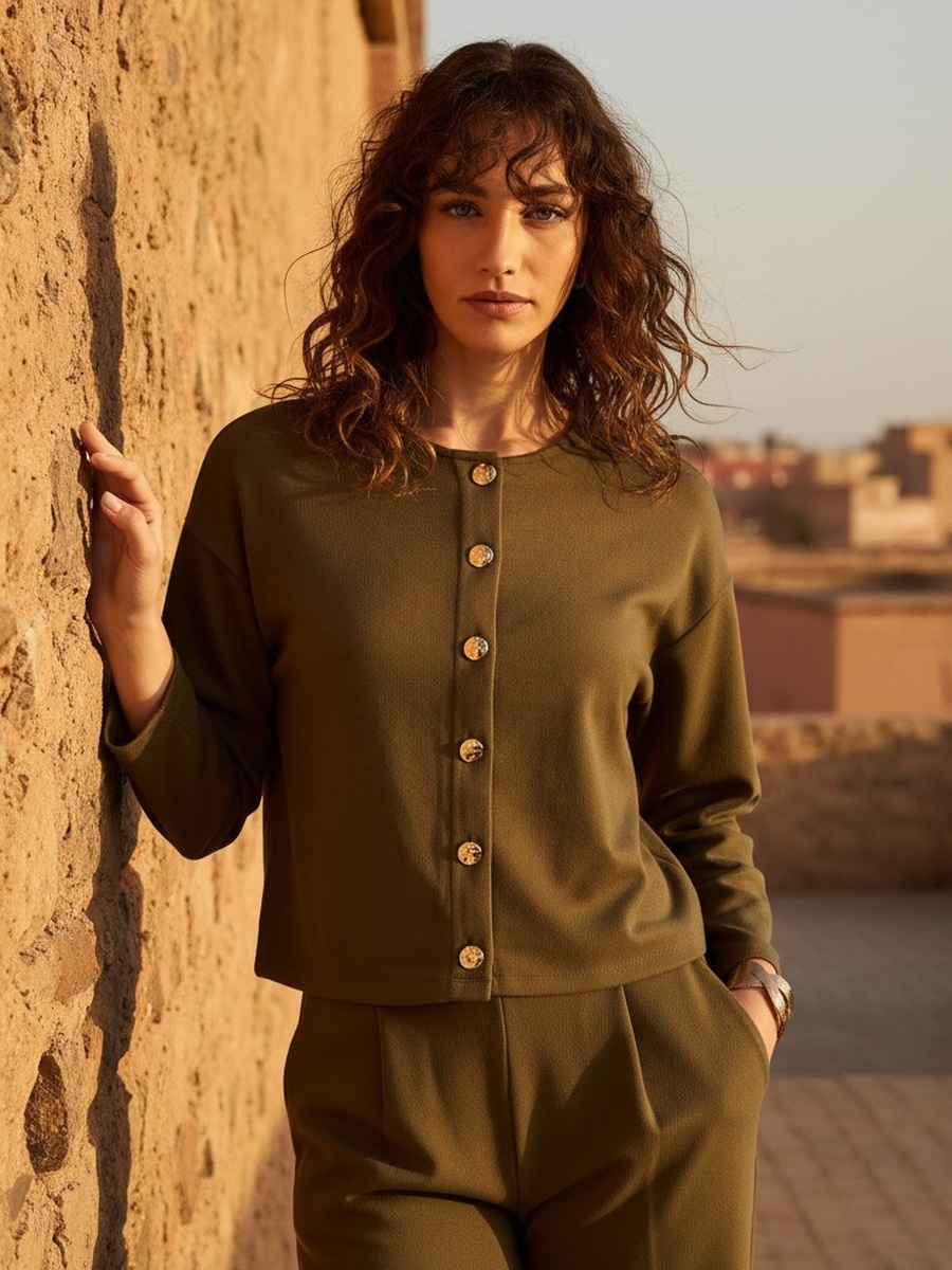Button Detail Top