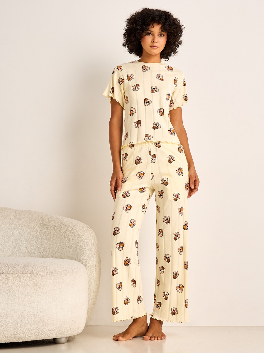 Pyjama Set with Top and Trousers