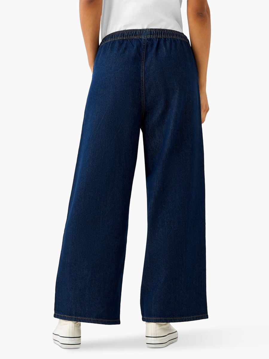 Regular Fit Drawstring Waist Jeans