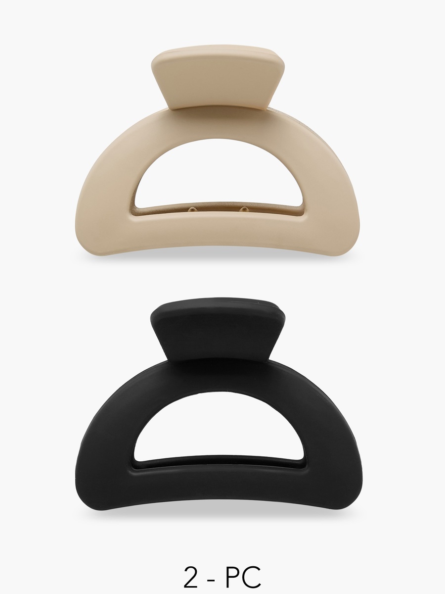 Pack of 2 Shell Shaped Hair Clamps
