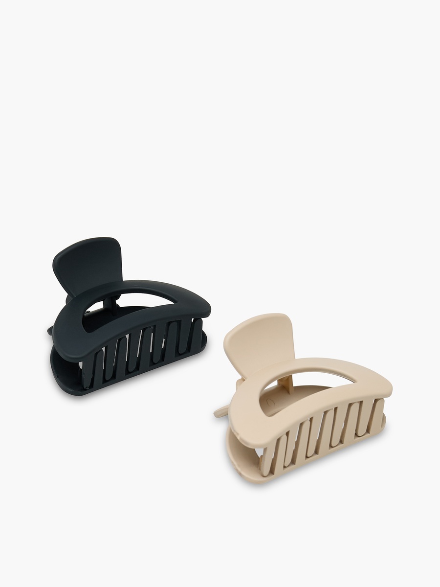 Pack of 2 Shell Shaped Hair Clamps