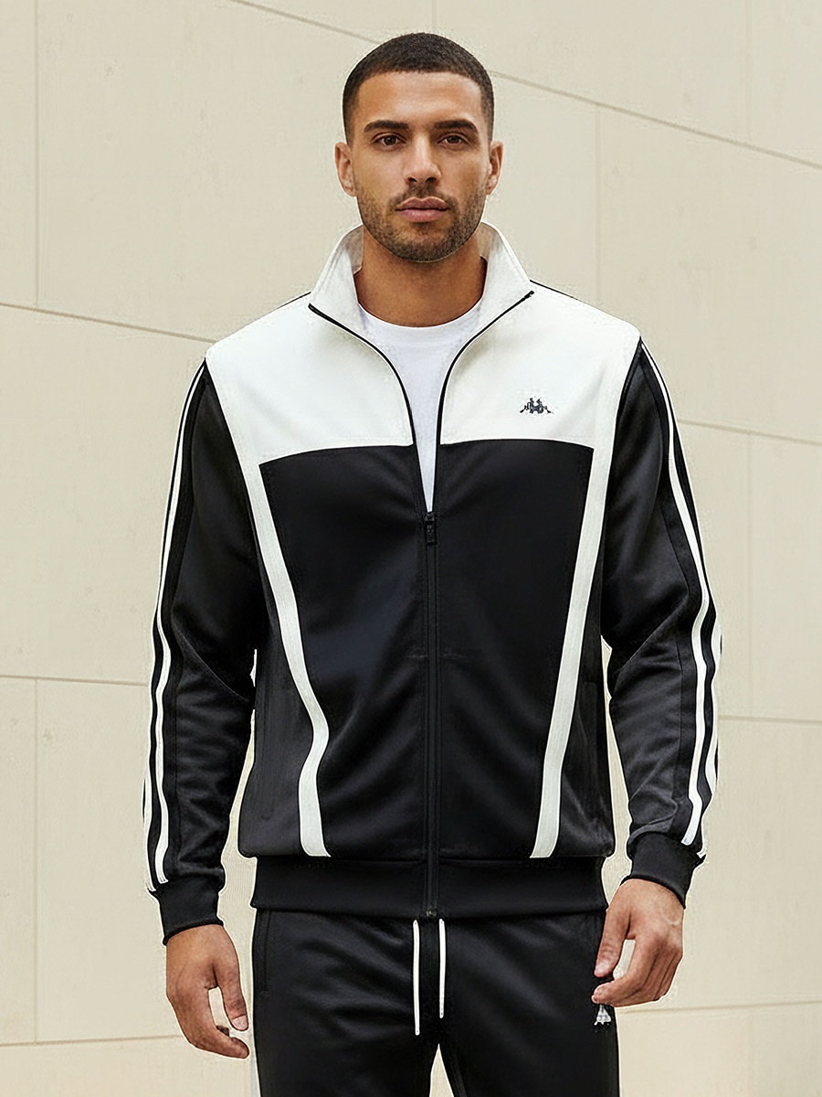 Men Colourblock Jacket