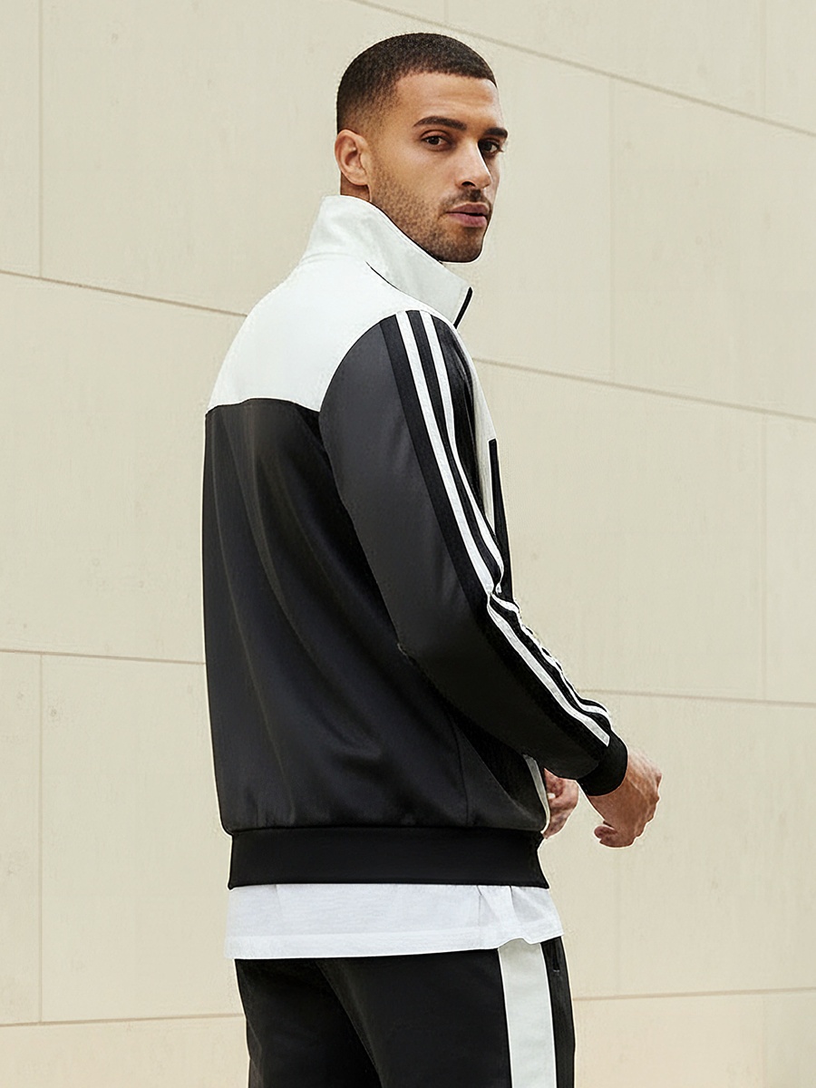 Men Colourblock Jacket