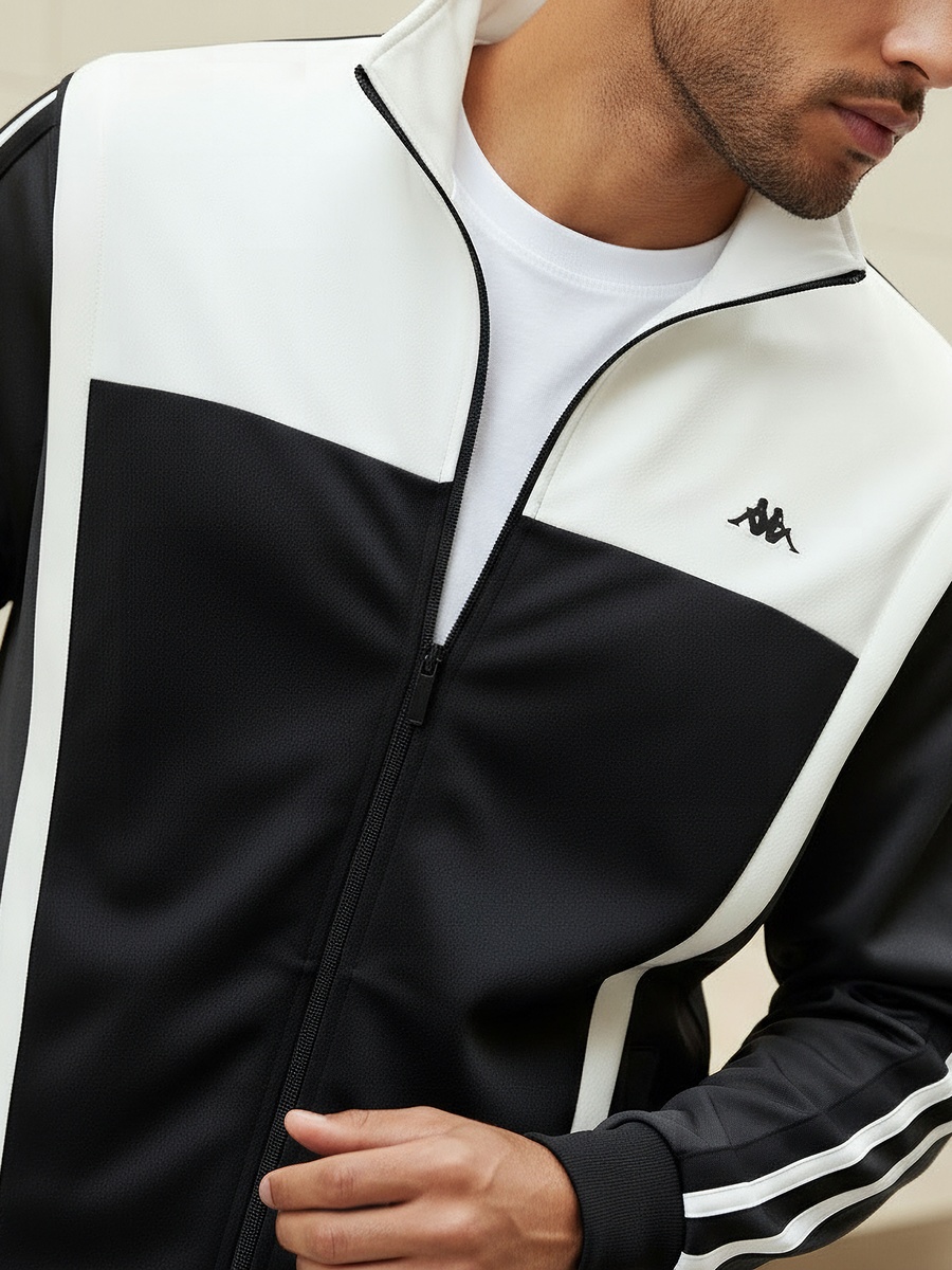 Men Colourblock Jacket